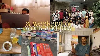 Thumbnail: work hard, play hard(er?) // a chatty weekend vlog 💌