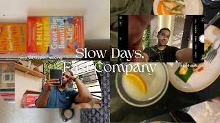 Thumbnail: slow days, fast company (days in my life)