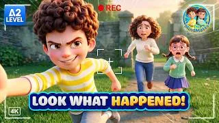 Thumbnail: Ben’s Phone Addiction Goes WAY Too Far! I Easy English Listening for Beginners (A1–A2)