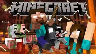Thumbnail: If HEROBRINE Had A DOG (Minecraft Animation)