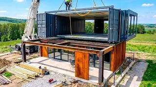 Thumbnail: Building a MODERN LUXURY HOUSE Using Shipping Containers