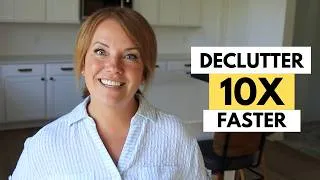 Thumbnail: Desperate for a Decluttered House? The most underrated decluttering method explained