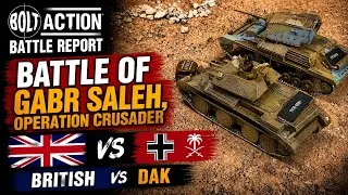 Thumbnail: British vs DAK: Operation Crusader November 1941 Battle of Gabr Saleh Western desert campaign, 