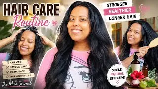 Thumbnail: ✨ My Hair Care Routine for Healthy & Shiny Hair | Self Care Vlog | TMJ | #vlog 