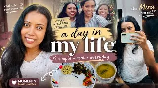 Thumbnail: A Day in My Life ✨ | Salon, Cousins , Self Care & Simple Moments | The Mira Journal | #vlog 