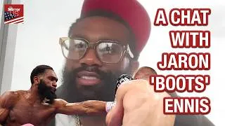 Thumbnail: Jaron ‘Boots’ Ennis previews Xander Zayas fight and talks boxing upbringing