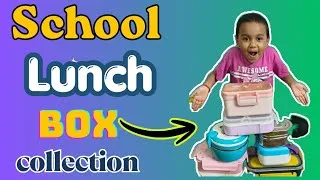 Thumbnail: School Lunch Box collection||Mishka Shows Her School Lunch Box Collection 💕