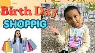 Thumbnail: Finally 😁 Mishka's Birthday Shopping Vlog 🛍️ | Gifts & Birthday Fun! 🎂✨