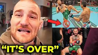 Thumbnail: Sean Strickland on Conor McGregor Knee Injury vs Max Holloway UFC 329 Highlights