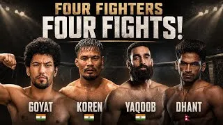 Thumbnail: Chungreng Koren, Rabindra Dhant, Neeraj Goyat & Owais Yaqoob FIGHT Dates | FINAL Thoughts 🇮🇳🇳🇵