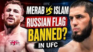 Thumbnail: Islam Makhachev REPLY to Merab Dvalishvilli on FLAG Controvery | Islam 3 Fights LEFT in UFC