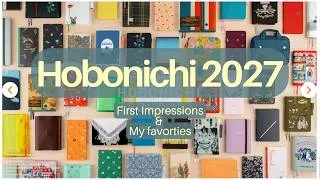 Thumbnail: Hobonichi Techo 2027 Lineup | first impressions and my favorites