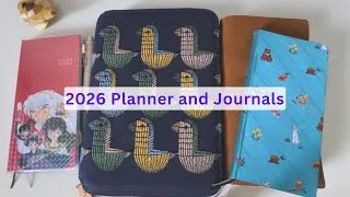 Thumbnail: an end of year techo kaigi and introducing my 2026 planner and journal lineup
