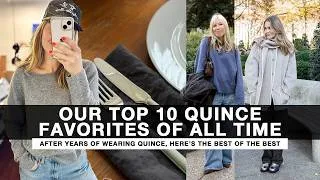 Thumbnail: Our Top 10 Favorites At Quince (tried & true pieces we keep wearing on repeat)