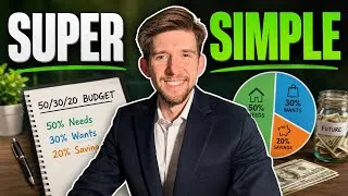 Thumbnail: The 50/30/20 Budget Explained (For Beginners)