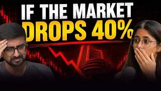 Thumbnail: If the Market Drops 40%... Here's Exactly What You Should Do | Neeraj Arora