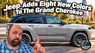 Thumbnail: Jeep® Adds Eight New Colors To 2027 Grand Cherokee