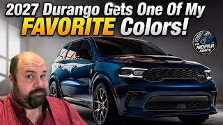 Thumbnail: Dodge Gives The 2027 Durango One Of My Favorite Colors