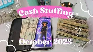 Thumbnail: Cash Envelope and Sinking Funds Stuffing | Monthly Stuffing | October 2023