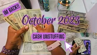 Thumbnail: Cash Unstuffing October 2023 | Let's Get Back To It!!
