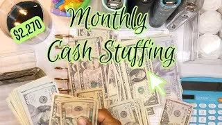 Thumbnail: $2,270 Monthly Cash Envelope Stuffing | Sinking Funds  2023
