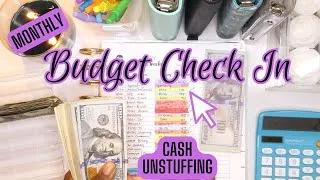 Thumbnail: Monthly Budget Check In 2023 | Tracked Expenses | Cash Unstuffing To Pay Off Credit Balance!!
