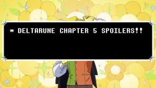 Thumbnail: (⚠️SPOILERS!!⚠️) IS THIS STILL DELTARUNE?? [Deltarune | Chapter 5]