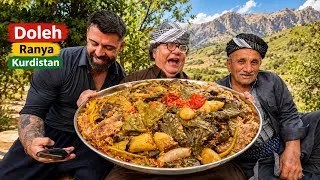 Thumbnail: Amazing Kurdish Dolma & Traditional Dishes Made by a Kurdish Grandma | Doleh Village, Ranya