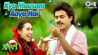 Thumbnail: Kya Mausam Aaya Hai - Sadhana Sargam - Udit Narayan - Anari (1993) - Sameer - Sadabahar Hindi Gane