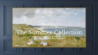 Thumbnail: Summer Beach Landscape • Vintage Art for TV • 2 hours of steady painting • The Summer Collection