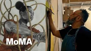 Thumbnail: This artist turns comics into monumental drawings