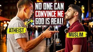 Thumbnail: Confident Atheist Challenges Muslim Then Gets Unexpected Answers! Muhammed Ali