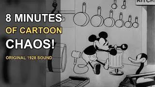 Thumbnail: Steamboat Willie (1928) in 4K | 8 Minutes of Classic Cartoon Chaos