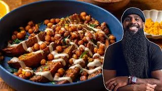 Thumbnail: This Secret Sauce Makes Everything Better | Tahini Chickpeas on Sweet Potatoes