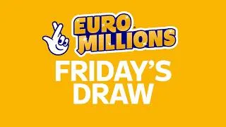 Thumbnail: The National Lottery EuroMillions draw results from Friday 14 August 2026