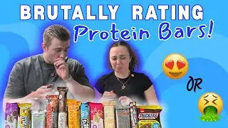 Thumbnail: Brutally Rating All the Protein Bars We Could Find (VOMIT WARNING)