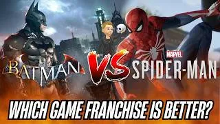 Thumbnail: Batman Arkham vs Insomniac Spider-Man Games Ranked — Which Series Is ACTUALLY Better?