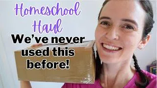 Thumbnail: Homeschool Haul 2026 | Books, Planner, & Surprise Order from New-To-Us Publisher!
