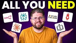 Thumbnail: The Only 6 AI Writing Tools Authors Need in 2026