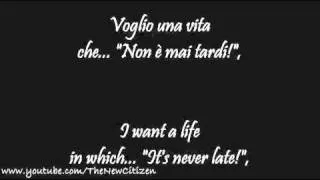 Thumbnail: Vasco Rossi - Vita spericolata (English lyrics translation)