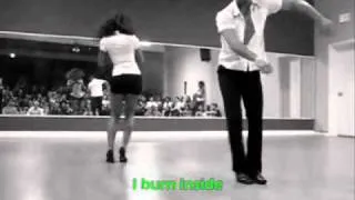 Thumbnail: Tanja "la alemana" and Jorge "ataca" - bachata Te Extrano (by Xtreme) - (English lyrics translation)