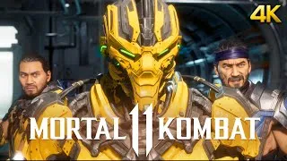 Thumbnail: Mortal Kombat 11 Ultimate [4K 60FPS] ➤ The Full Story of Sub Zero & Scorpion ➤ Fire & ICE