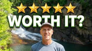 Thumbnail: Is Tallulah Gorge's State Park Sliding Rock worth the Hike? Watch before you go!