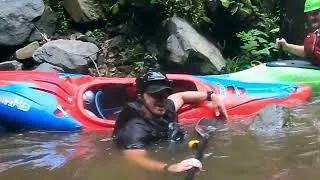 Thumbnail: First Time Kayaking the Upper Nantahala River:  Everyone didn't Finish! Watch this before you go!