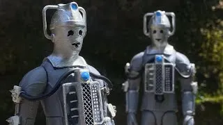 Thumbnail: Custom 3D-Printed Cybermen Figures (From Doctor Who: The Wheel in Space)