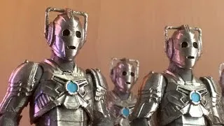 Thumbnail: Custom 3D-Printed Cybermen Figures - 2013 Design (Doctor Who)