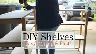 Thumbnail: Easy DIY Shelves | Storage Shelves