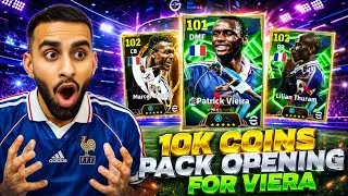 Thumbnail: I Spent 10,000 Coins for Patrick Vieira! 😱 Pack Opening + Full Player Review | eFootball 2026