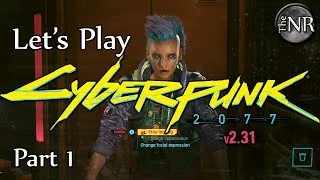 Thumbnail: Let's Play Cyberpunk 2077 - Part 1 (Corpo-Rat Prologue, The Rescue)
