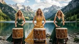 Thumbnail: Ocean Drums | The Most Beautiful Nordic Celtic Folk | Folk Harp, Drums, Violin & Flute